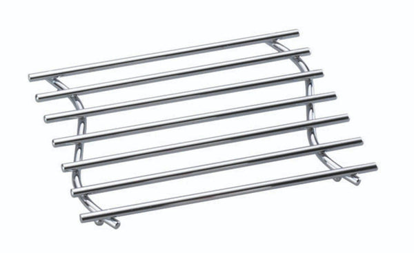 Chrome Plated Deluxe Heavy-Duty Trivet 27x20cm