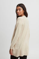 Nonina Cardigan - Cement Melange