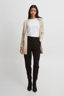 Nonina Cardigan - Cement Melange