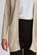 Nonina Cardigan - Cement Melange