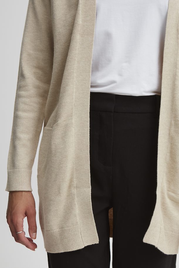 Nonina Cardigan - Cement Melange