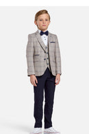 Charles 3 Piece Suit - Check