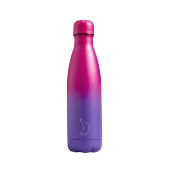 Water Bottle 500ML - Gradient Purple/Fuchsia