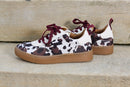 Ciara Trainer - Cow Print
