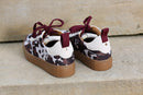 Ciara Trainer - Cow Print