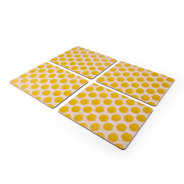 Spot Print Pack of 4 Placemats