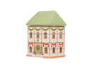 Christmas House Ceramic Storage Jar
