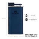 Easy-Fill Wide Mouth Flask 0.23L Nightfall