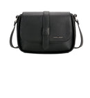 Half Flap Saddle Bag - Black