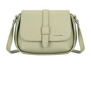 Half Flap Saddle Bag - Greyish Green
