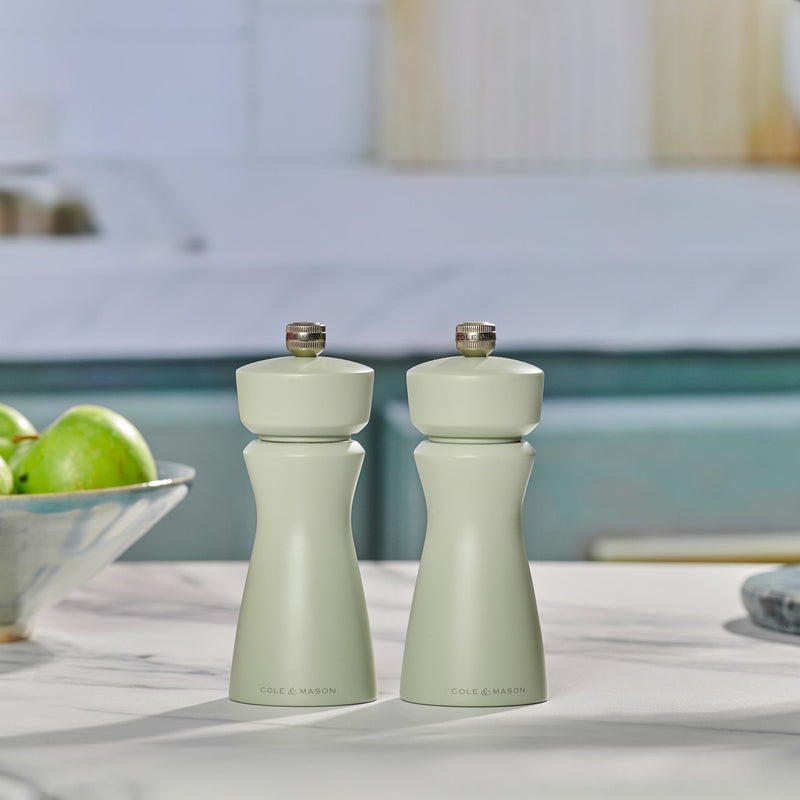 Kenton Salt & Pepper Mill Set - Sage Green