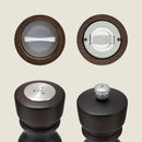 London Chocolate Wood Salt Shaker & Pepper Mill Set