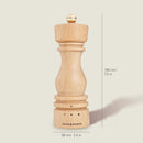 London Natural Beech Grind Select Salt Mill