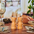 London Natural Beech Salt Shaker & Pepper Mill Set
