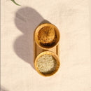 Olive Wood Salt & Pepper Pinch Pot Tray