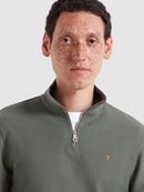 Conrad 1/4 Zip Sweatshirt - Rosemary
