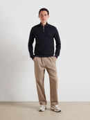 Conrad 1/4 Zip Sweatshirt - True Navy