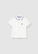Short Sleeve Polo - White