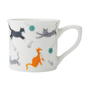 Fluted Mug - Cat