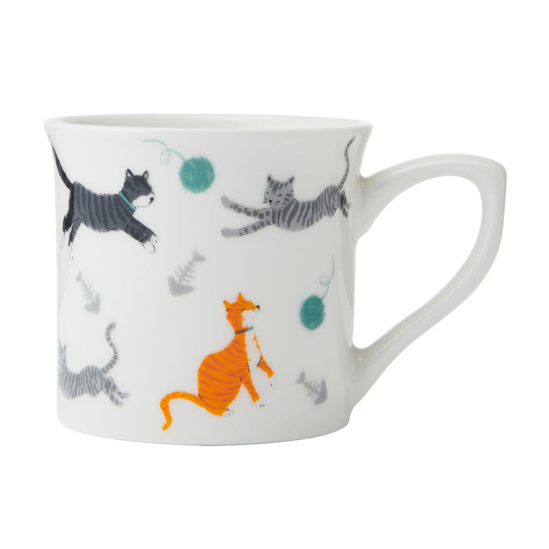 Fluted Mug - Cat