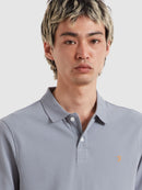 Cunningham Polo Shirt - Icelandic Blue