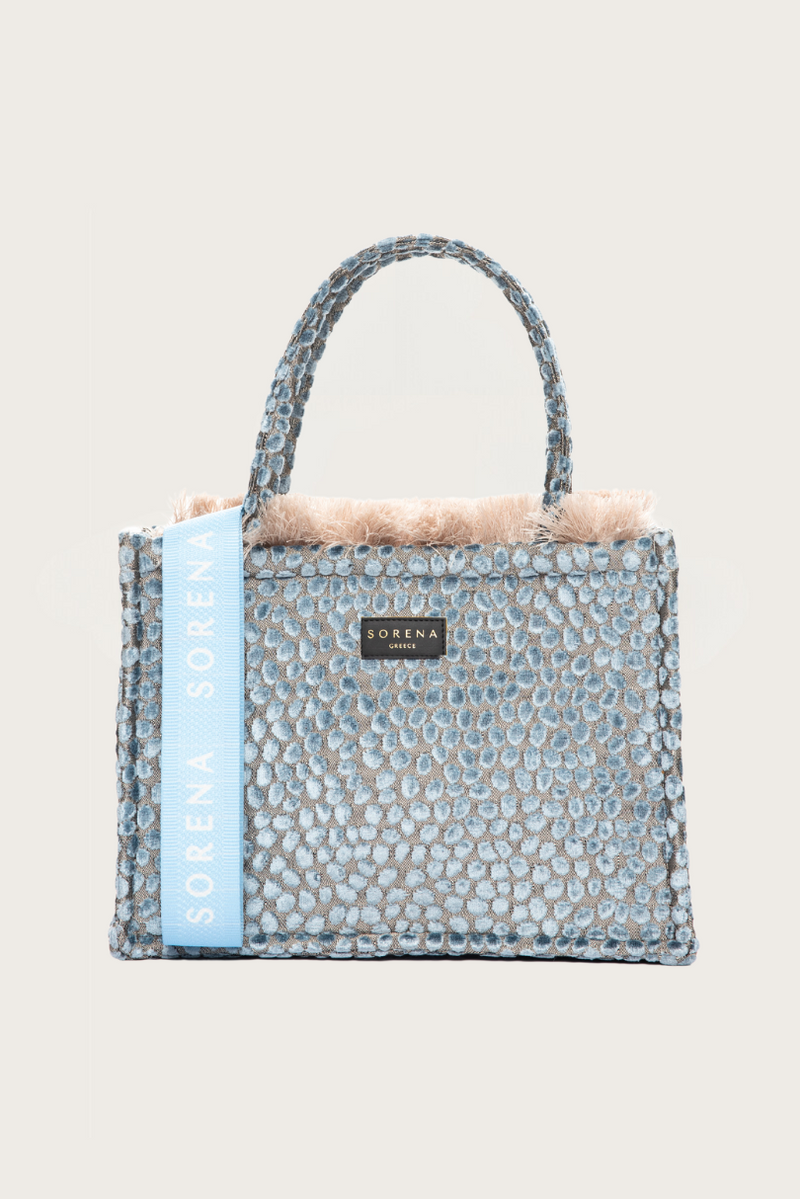 Cyclades Medium Tote Bag - Blue Multi