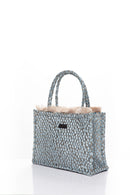 Cyclades Medium Tote Bag - Blue Multi