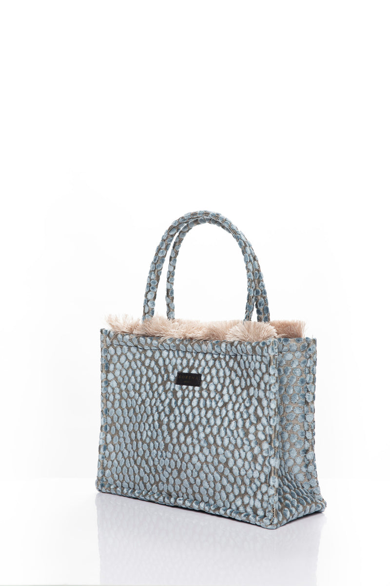 Cyclades Medium Tote Bag - Blue Multi