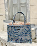 Cyclades Medium Tote Bag - Blue Multi