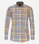 Comfort Fit Check Shirt - Yellow