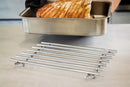Chrome Plated Deluxe Heavy-Duty Trivet 27x20cm