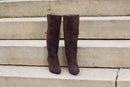 Daisy Long Boot - Chocolate