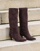 Daisy Long Boot - Chocolate