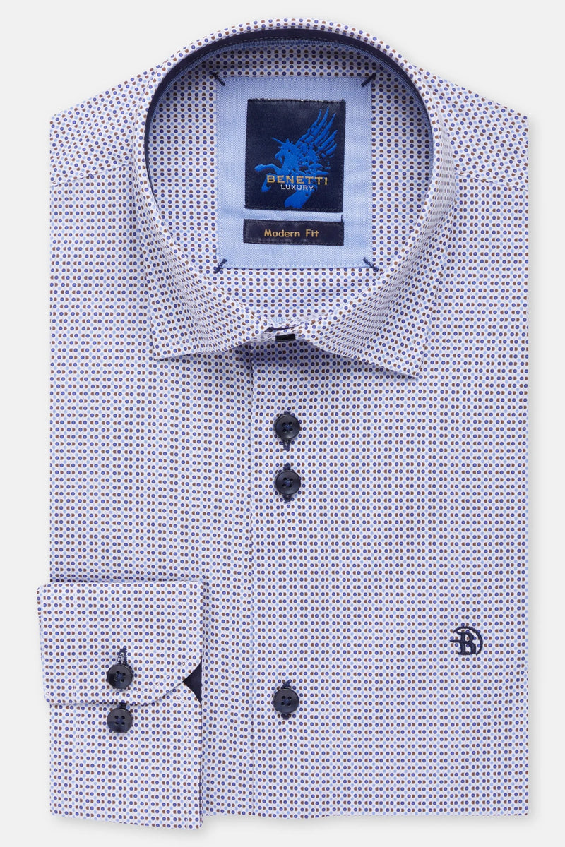 Dallas Long Sleeve Shirt - Coffee