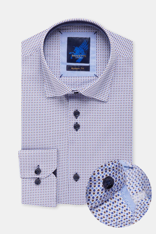 Dallas Long Sleeve Shirt - Coffee