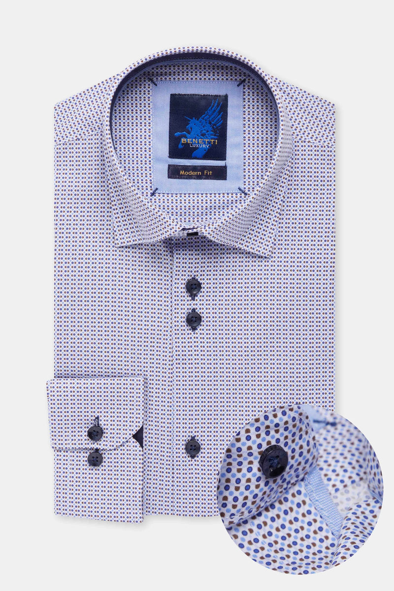 Dallas Long Sleeve Shirt - Coffee