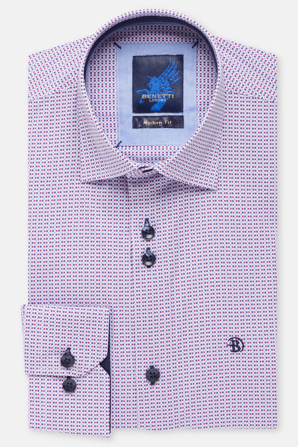 Dallas Long Sleeve Shirt - Red