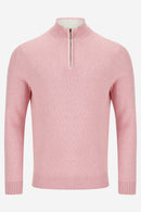 Benetti Dawson 1/4 Zip Jumper - Blush