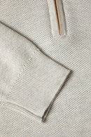 Dawson 1/4 Zip Jumper - Stone