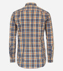 Comfort Fit Check Shirt - Blue