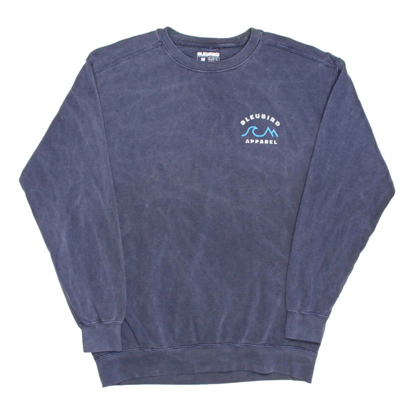 Horizon Round Neck Sweatshirt - Denim