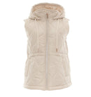 Denise Quilted Gilet - Cream