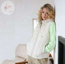 Denise Quilted Gilet - Cream
