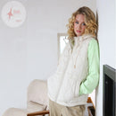 Denise Quilted Gilet - Cream