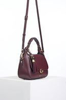 Diana Top Handle Crossbody - Cherry