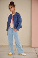 Diaz Reversible Stepped Jacket - Ensign Blue