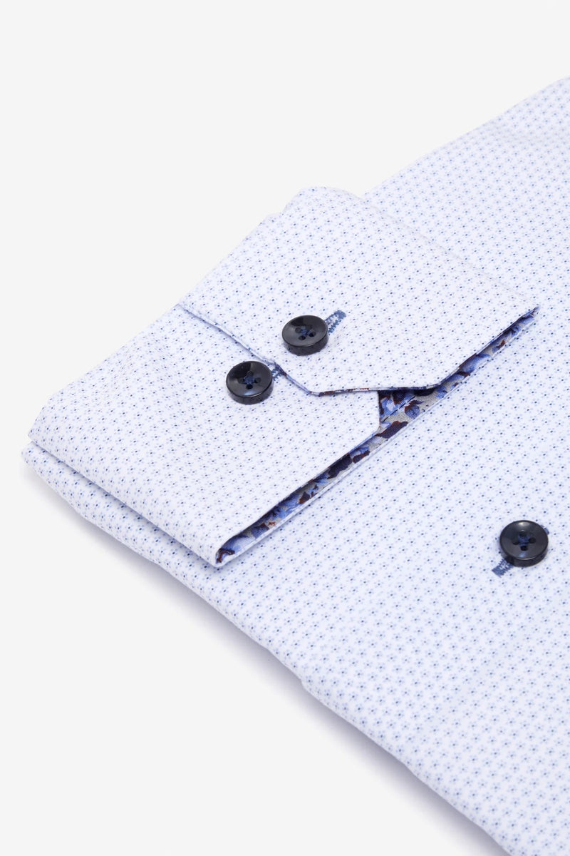 Diaz Long Sleeve Shirt - Navy