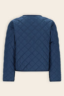 Diaz Reversible Stepped Jacket - Ensign Blue