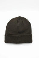 Plain Beanie - Dark Brown