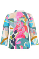 Rumba Vibrant Print Short Jacke - Multi